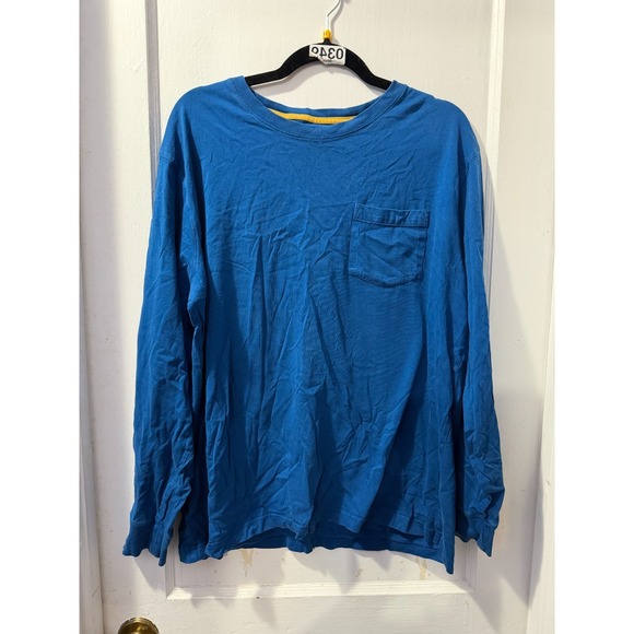Lands' End Other - Lands End Blue Super T Long Sleeve Shirt in XL